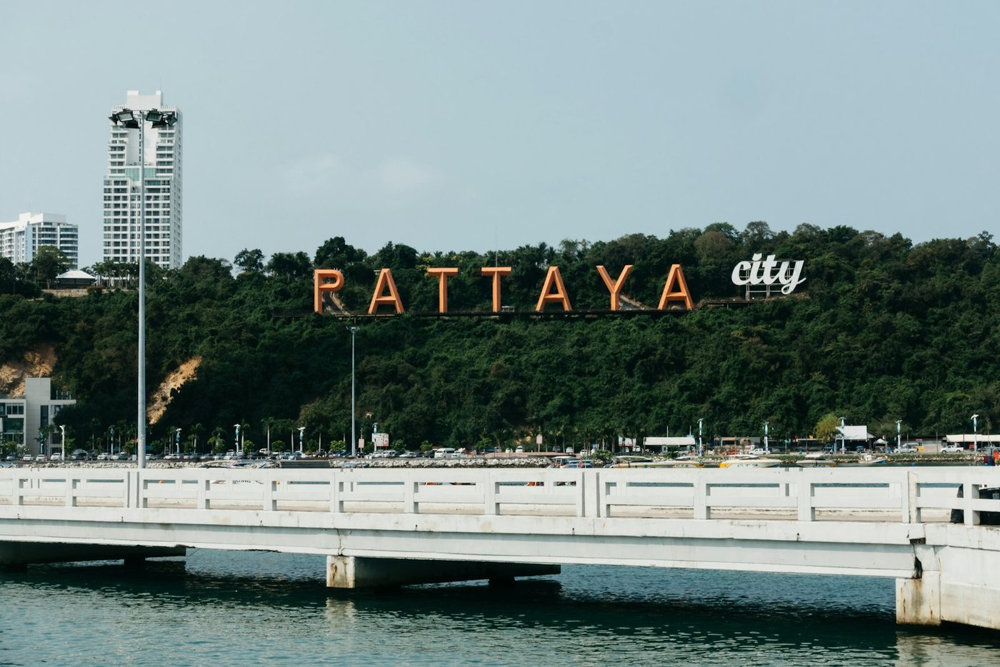Pattaya city sign